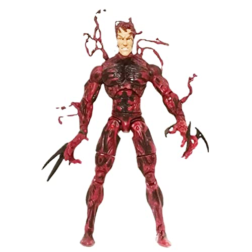 Spiderman Figura Titan Venom Rojo, Action Figure di Venom Marvel Spider-Man Bend and Flex, Figura Flexible de 33 cm,Venom Bend and Flex, Incluye Accesorio arácnido, a Partir de 5 años