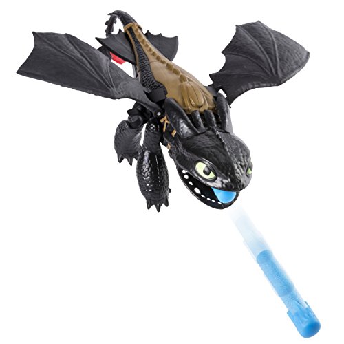 Spin Master 6044144 – Dreamworks Dragons – Dragon Blaster – sin dientes/Toothless, 1 unidad [modelo surtido]