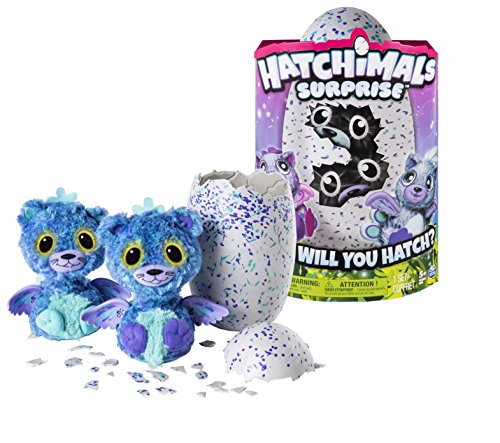 Spin Master Hatchimals Surprise Purple Teal Egg, versión importada , color/modelo surtido