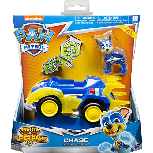 Spin Master Paw Patrol: Mighty Pups Super Paws - Chase Deluxe Vehicle (20115475)