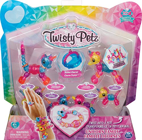 Spin Master Twisty Petz: 6 Pack Unicorn Family, colores surtidos (2011632)