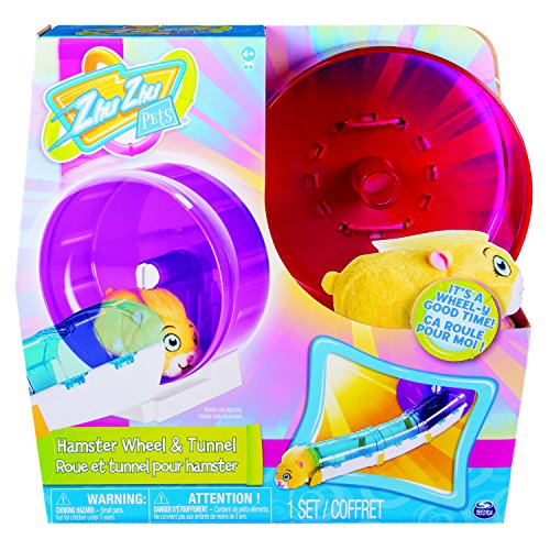 Spin Master ZhuZhu Pets 6040191 - Rueda para hámster con túnel