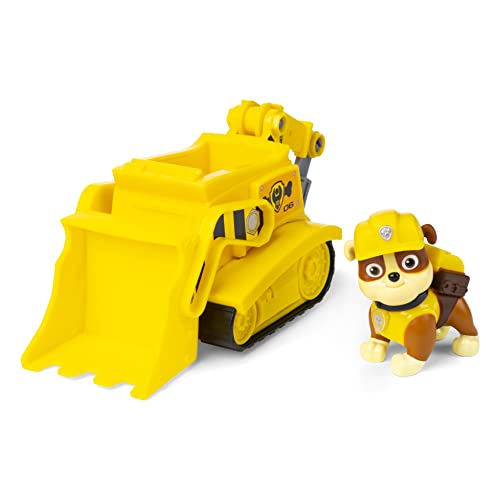 SpinMaster Patrulla Canina - estatuilla + vehículo Ruben el Buldozer