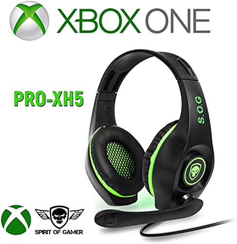 Spirit Of Gamer Auriculares Gamer Pro-XH5 para Xbox One