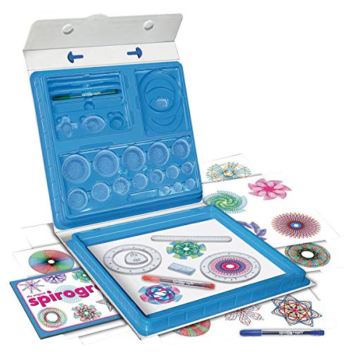 SPIROGRAPH 4123 Deluxe Kit. Herramienta para Dibujo geométrico. Incluye más de 45 Accesorios. A Partir de 8 años. Ref. 41236 (Fábrica de Juguetes 41236.0)