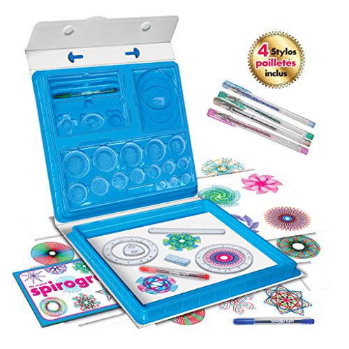 SPIROGRAPH Kit Deluxe, Color Azul (Splashtoys 30372)