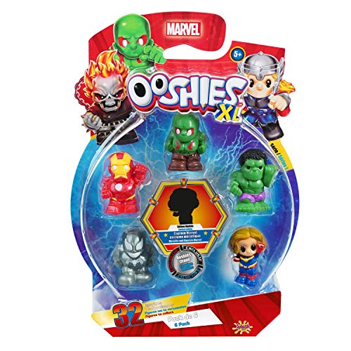 SPLASH TOYS - Ooshies - XL paquete de 6 figuras de Marvel