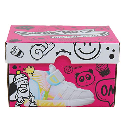 Splash Toys- SNEAK'ARTZ SHOEBOX Fuschia – Juego de Zapatillas – para niños a Partir de 5 años, Color Fucsia (Splashtoys 32231)