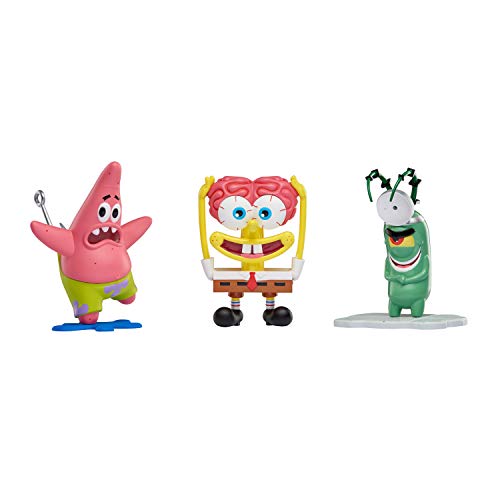 SPONGEBOB SQUAREPANTS | Spongepop Culturepants | Figuras coleccionables de 5.Inch | Tema de la película B | Plankton