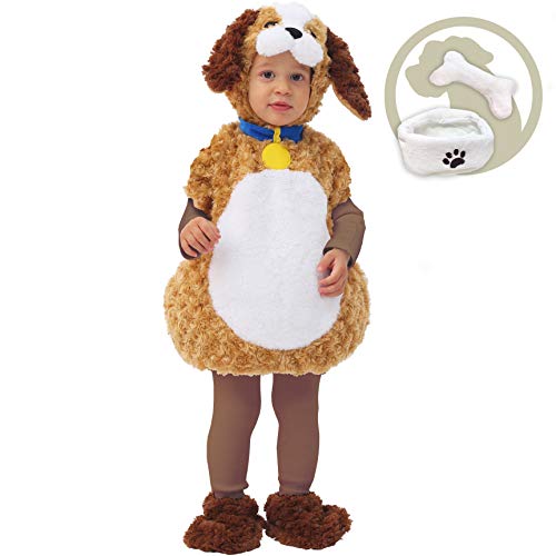 Spooktacular Creations Perrito del Traje de bebé (12-18 Meses) Brown