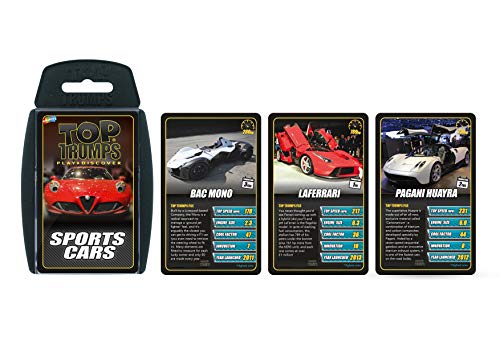 Sports Cars Top Trumps Juego de Cartas