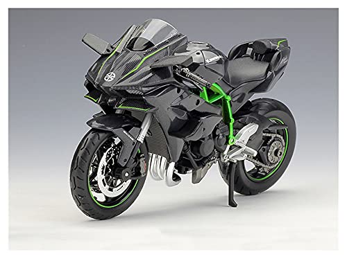 SRJCWB Modelo Motocicleta 1︰12 para Kawasaki Ninja H2 R Mini Aleación Modelo De Motocicleta Niño Y Niña Juguete Colección De Regalos Adornos