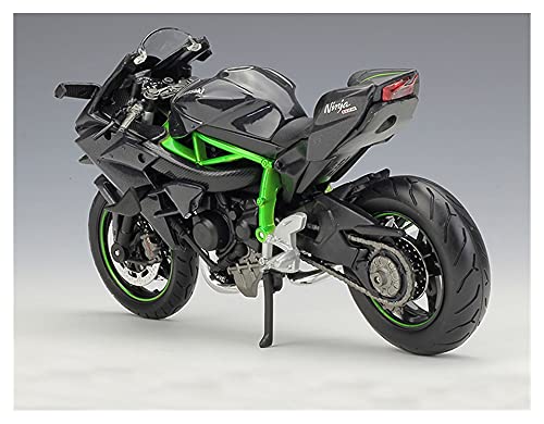 SRJCWB Modelo Motocicleta 1︰12 para Kawasaki Ninja H2 R Mini Aleación Modelo De Motocicleta Niño Y Niña Juguete Colección De Regalos Adornos