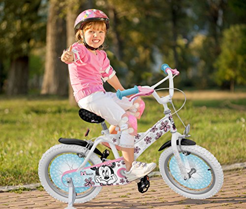 Stamp- Minnie Mash-UP Bike 16" 16', Color Blanco, Pulgadas (STAC863926SE)