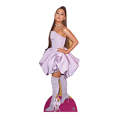 STAR CUTOUTS-Ariana Grande-Figura de cartón (tamaño real), diseño de cantante americano, altura de 163 cm, incluye soporte de escritorio, multicolor, (CS780)