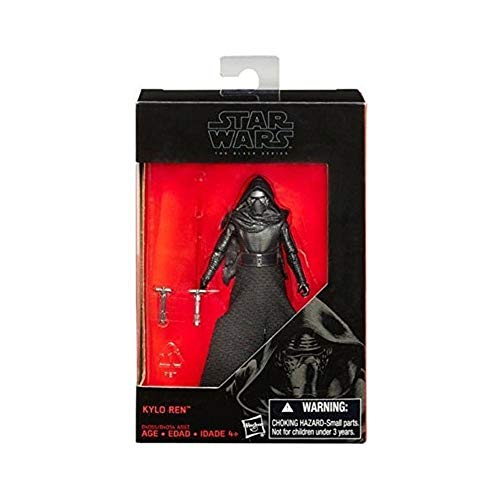 STAR WARS, 2015 The Black Series, Kylo REN [The Force Awakens] Exclusive Action Figure, 3.75 Inches