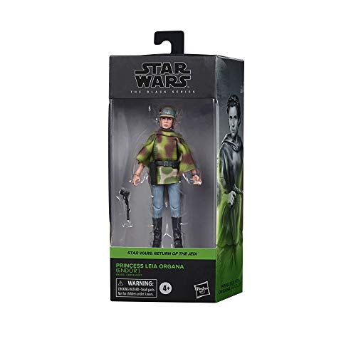 Star Wars- Black Series Figura Princesa Leia (Hasbro E93635X0)