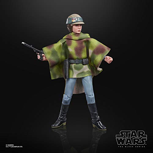 Star Wars- Black Series Figura Princesa Leia (Hasbro E93635X0)