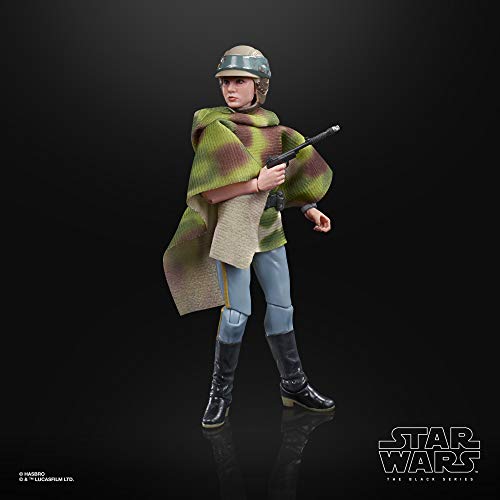 Star Wars- Black Series Figura Princesa Leia (Hasbro E93635X0)