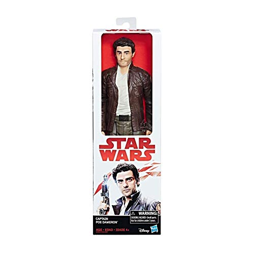 Star Wars C1429 - Figura Poe Dameron, Multicolor, 30 cm