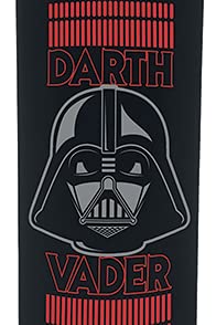 Star Wars Darth Vader Unisex Botella negro/rojo, acero inoxidable,