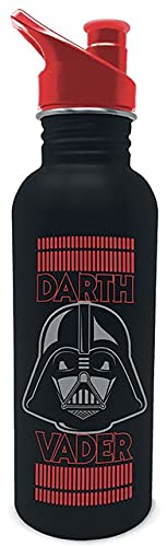 Star Wars Darth Vader Unisex Botella negro/rojo, acero inoxidable,