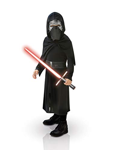 Star Wars - Disfraz de Kylo REN + Espada con Cruz para niños (Rubie'S 620514-L)