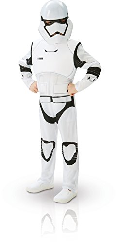 Star Wars - Disfraz de Stormtrooper, Episode 7, Deluxe, para niños (Rubie'S 620268-L)