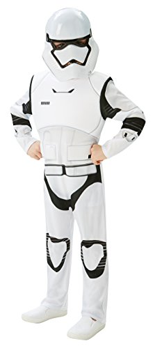 Star Wars - Disfraz de Stormtrooper, Episode 7, Deluxe, para niños (Rubie'S 620269-TW)