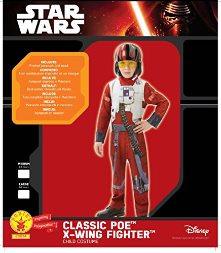 Star Wars - Disfraz de Xwing Fighter, Episode 7, Classic, para niños (Rubie'S 620264-L)