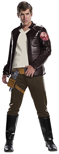 Star Wars Disfraz Episodio Viii para hombre The Last Jedi Deluxe Poe Dameron, ver figura, XL