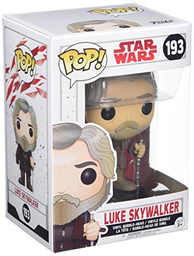 Star Wars - Figuara de Vinilo: Pop! Bobble E8 TLJ: Luke Skywalker