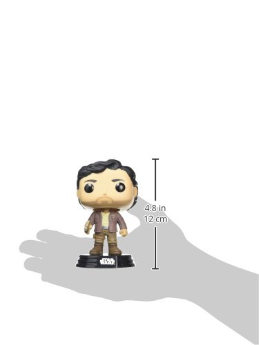 Star Wars - Figuara de vinilo: POP! Bobble: Star Wars: E8 TLJ: Poe Dameron