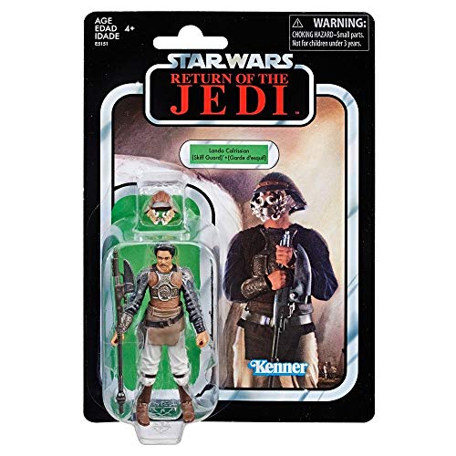 Star Wars: Figura de 9,5 cm de The Vintage Collection of The Jedi Lando Calrissian (Skiff Guard)