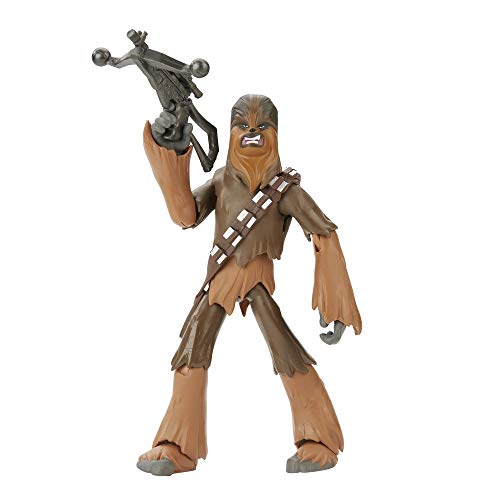 Star Wars - Figura de acción de 12,5 cm de Chewbacca de Galaxy of Adventures (Hasbro E3807EL2)