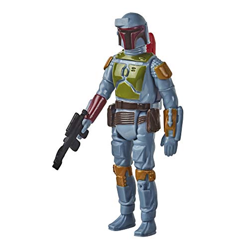 Star Wars- Figura de acción de Boba Fett The Empire Strikes Back, colección Retro, Juguetes para niños a Partir de 4 años (Hasbro E96535X6)