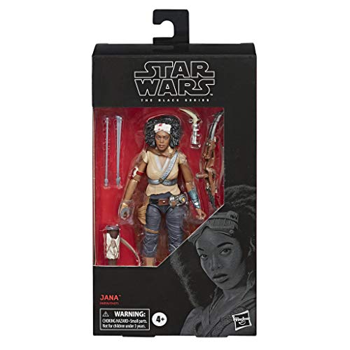 Star Wars - Figura de acción de Jannah de Black Series (Hasbro E6055EL2)