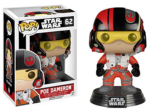 Star Wars- Figura de Vinilo PoE Dameron (Funko 6222)