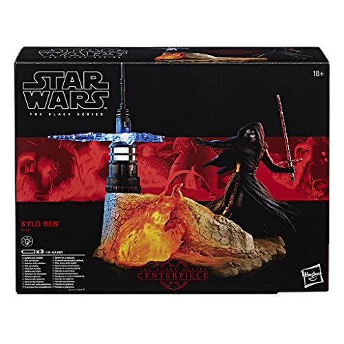 Star Wars - Figura Kylo Ren y Jakku de Black Series (Hasbro E0331EU4)