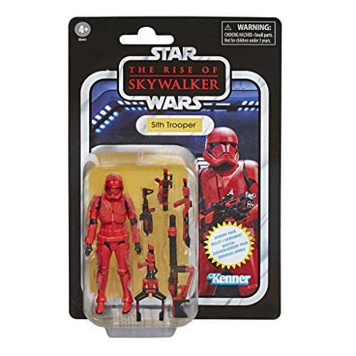 Star Wars- Figura y pack de artillería de Soldado Sith Colección Vintage (Hasbro E8441EU5)