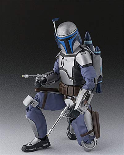 Star Wars Figuras De Anime 15cm Juntas Movibles Jango Fett Figuras Manga Colección Modelo Juguetes Regalos-Jango Fett