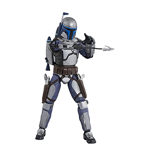 Star Wars Figuras De Anime 15cm Juntas Movibles Jango Fett Figuras Manga Colección Modelo Juguetes Regalos-Jango Fett