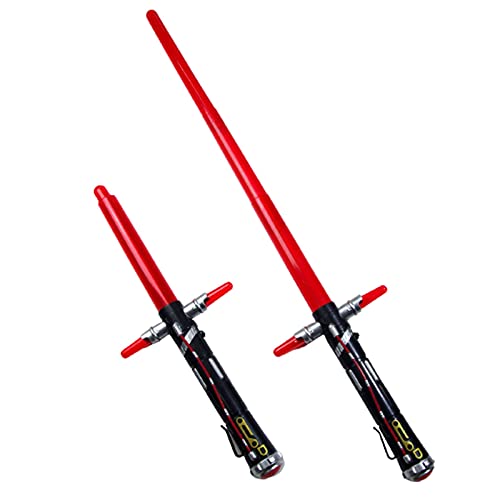 Star Wars Kylo Ren Juguete sable de luz rojo electrónico con efectos de sonido Sables de luz de juguete 101.5Cm Cumpleaños Navidad Force Master Lightsaber A,81cm