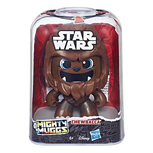 Star Wars- Mighty Muggs Figura Coleccionable, Chewbacca, Multicolor (Hasbro E2172EU4) , color/modelo surtido