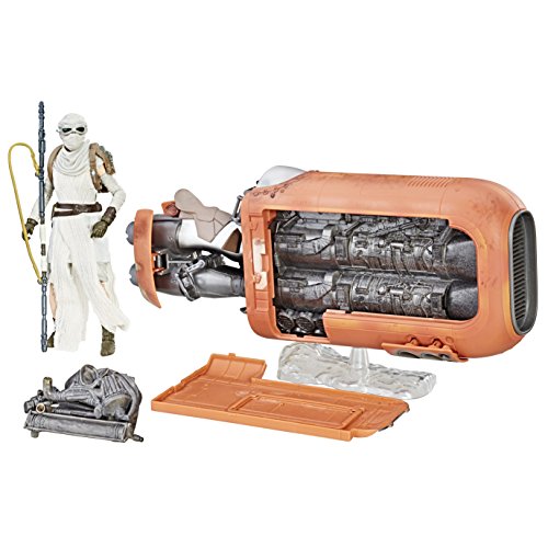 Star Wars Rey's Figura Rey con Speeder Jakku (Hasbro C1427EU4)