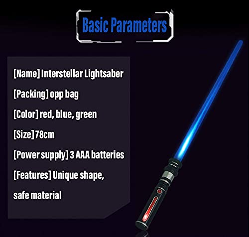 Star Wars Toy Scream Saber Lightsaber - de ​luz Retráctil Espada Juegos de rol, Simula la Batalla con Sonido y Efectos el Sable de ​luz Electrónico B