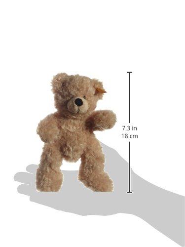 Steiff 111372 Fynn - Oso de Peluche (18 cm), Color Beige