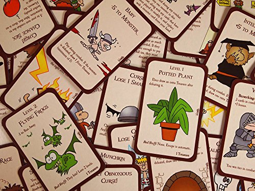 Steve Jackson Games MUNCHKIN Juego de cartas: Kill the Monsters, Steal the Treasure, Stab Your Buddy