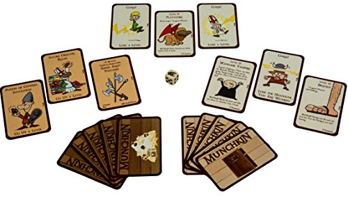 Steve Jackson Games MUNCHKIN Juego de cartas: Kill the Monsters, Steal the Treasure, Stab Your Buddy