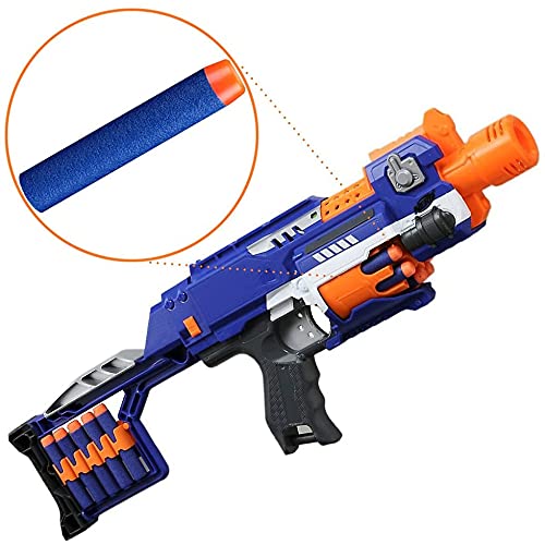 StillCool Nerf Dardos, 100 Pezas 7,2cm Espuma Suave Dardos Recarga Bala Blasters para Nerf N-Strike Elite Serie Niños Juguete Pistola Bullet Munición ( Azul Oscuro)